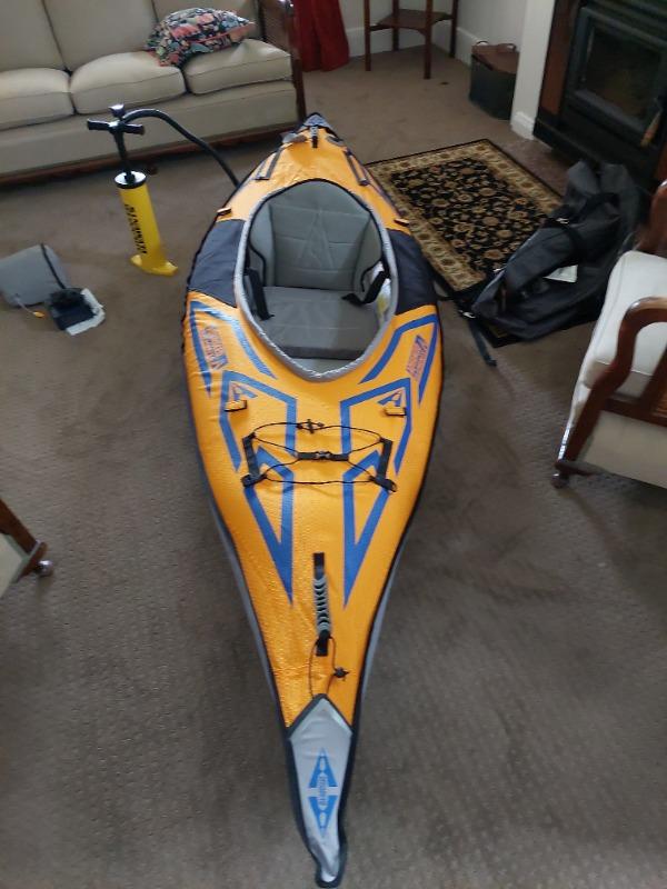 AdvancedFrame Sport Elite Kayak with Pump - Customer Photo From Carolyne Hilton