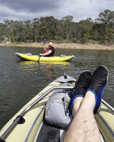 StraitEdge Inflatable Kayak - Customer Photo From Annette Sharrock
