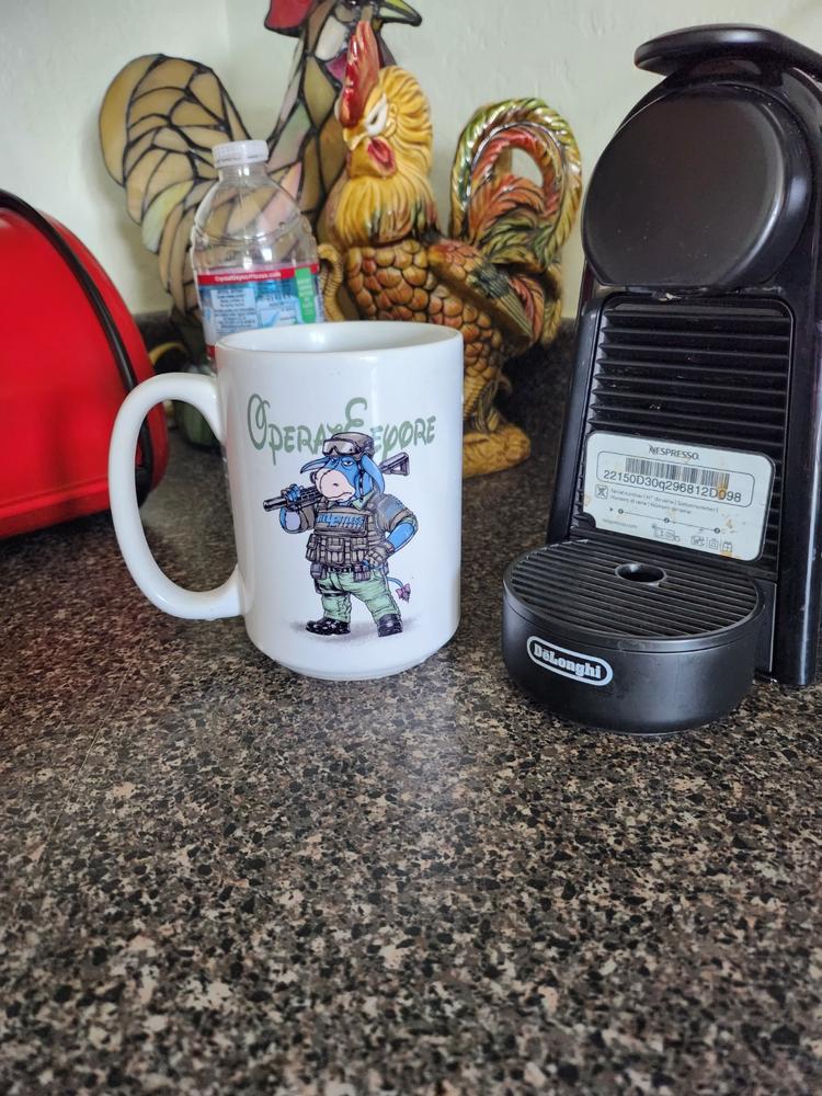 OperatEeyore - 15oz Coffee Mug - Customer Photo From Ian McClinton