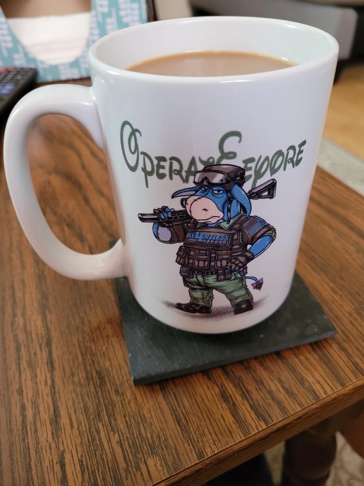 OperatEeyore - 15oz Coffee Mug - Customer Photo From Scott c.
