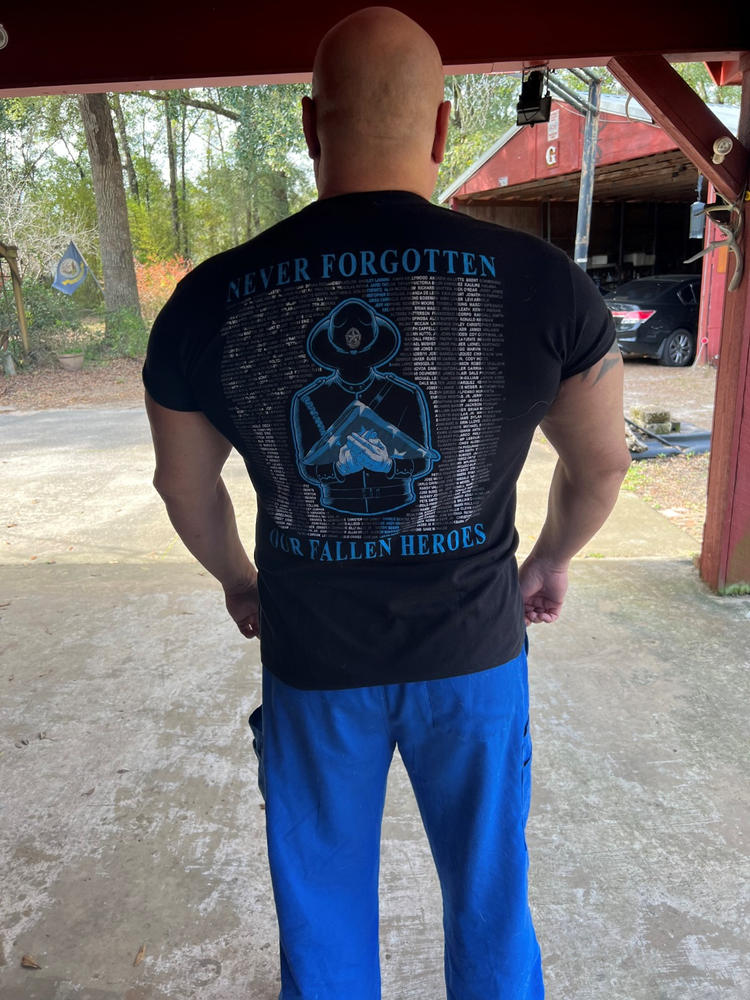 2020 Honor the Fallen - Unisex T-Shirt, XL - Customer Photo From Philip Germain JR