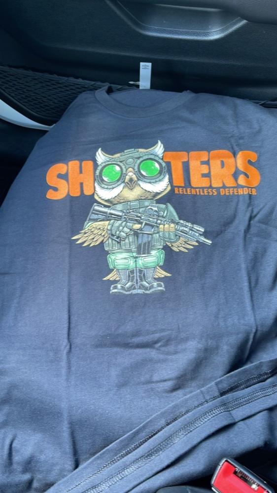 Shooters Tee - L - Customer Photo From Luis Silva