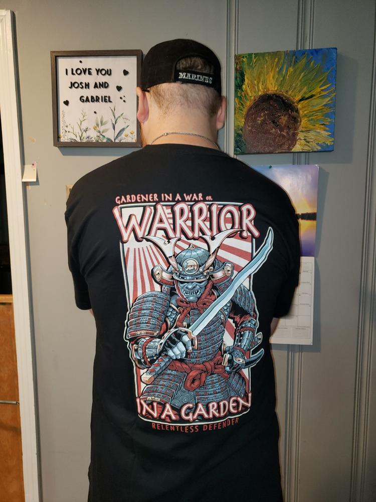 Warrior in a Garden - XL - Customer Photo From Alisha Kirby