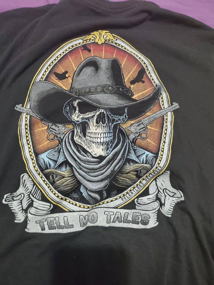 Tell No Tales - Unisex T-Shirt, S - Customer Photo From Lee Mclaurin