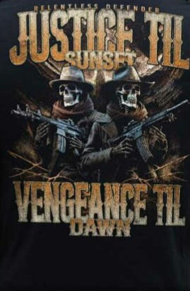 Vengeance Til Dawn - Unisex T-Shirt, S - Customer Photo From Lee Mclaurin
