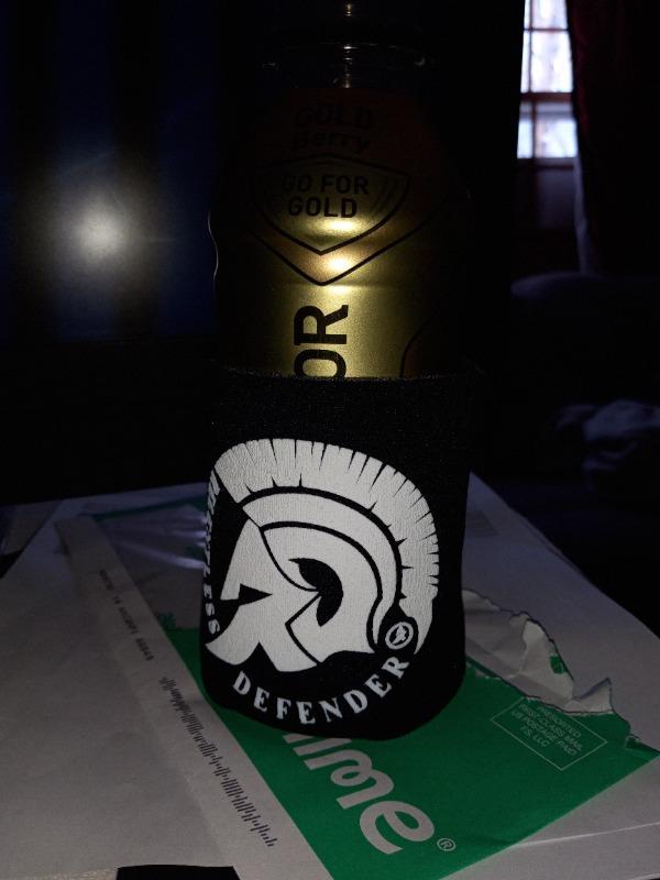 ReLEntless Defender  Koozie (Assorted Colors) - Customer Photo From Chad Campbell