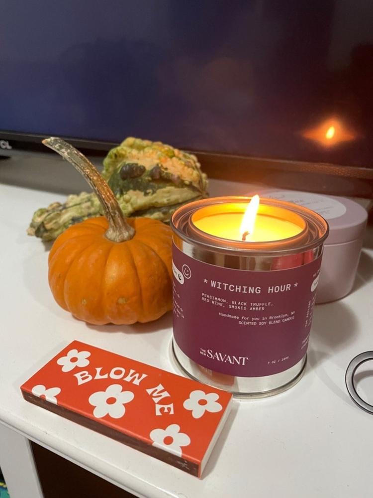 Witching Hour Candle - Customer Photo From Micaela Erickson