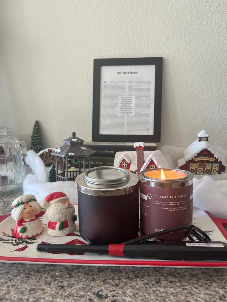 Library in a Forest Candle - Customer Photo From Tori Meschino