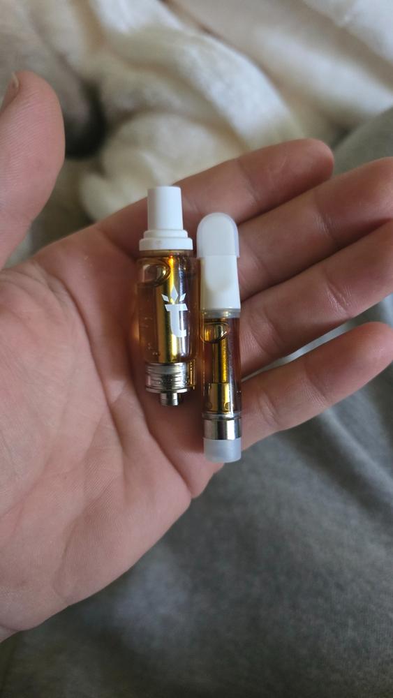 Torch Live Diamonds THCA Vape Cartridges 3.5g - Blueberry Haze - Customer Photo From London H