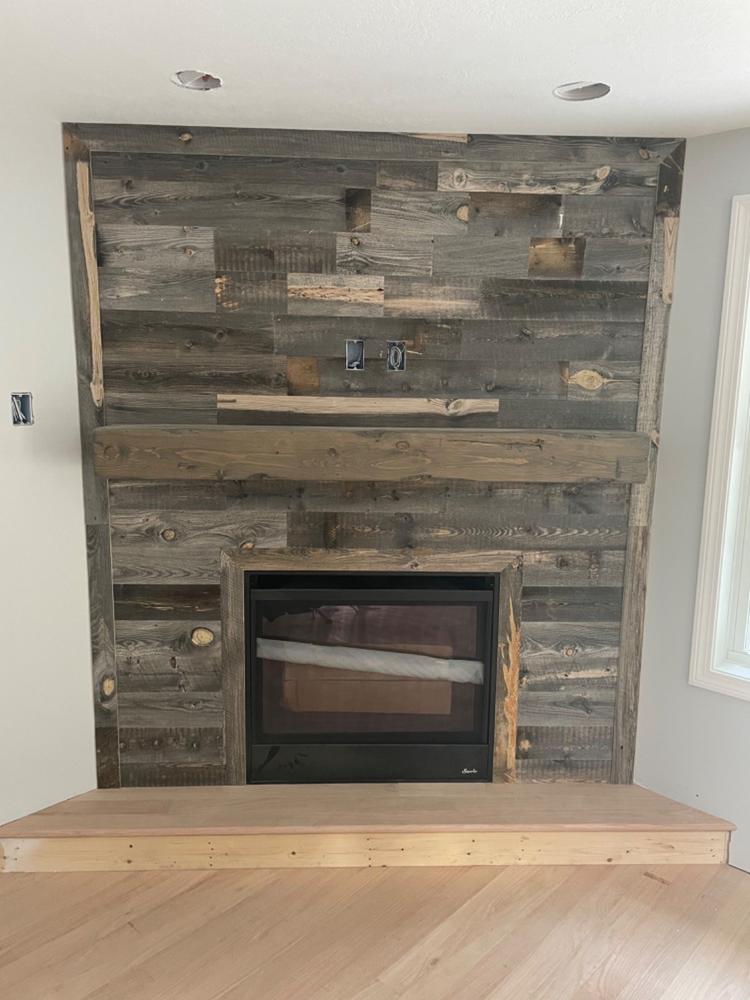 Natural Brown Reclaimed Wood Trim | Centennial Woods