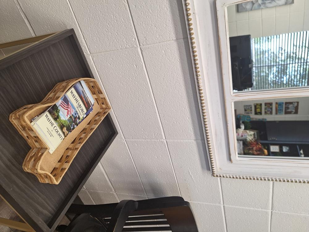 Unfilled Mississippi Shaped Basket Medium (14"x8") - Customer Photo From Debbie Richards
