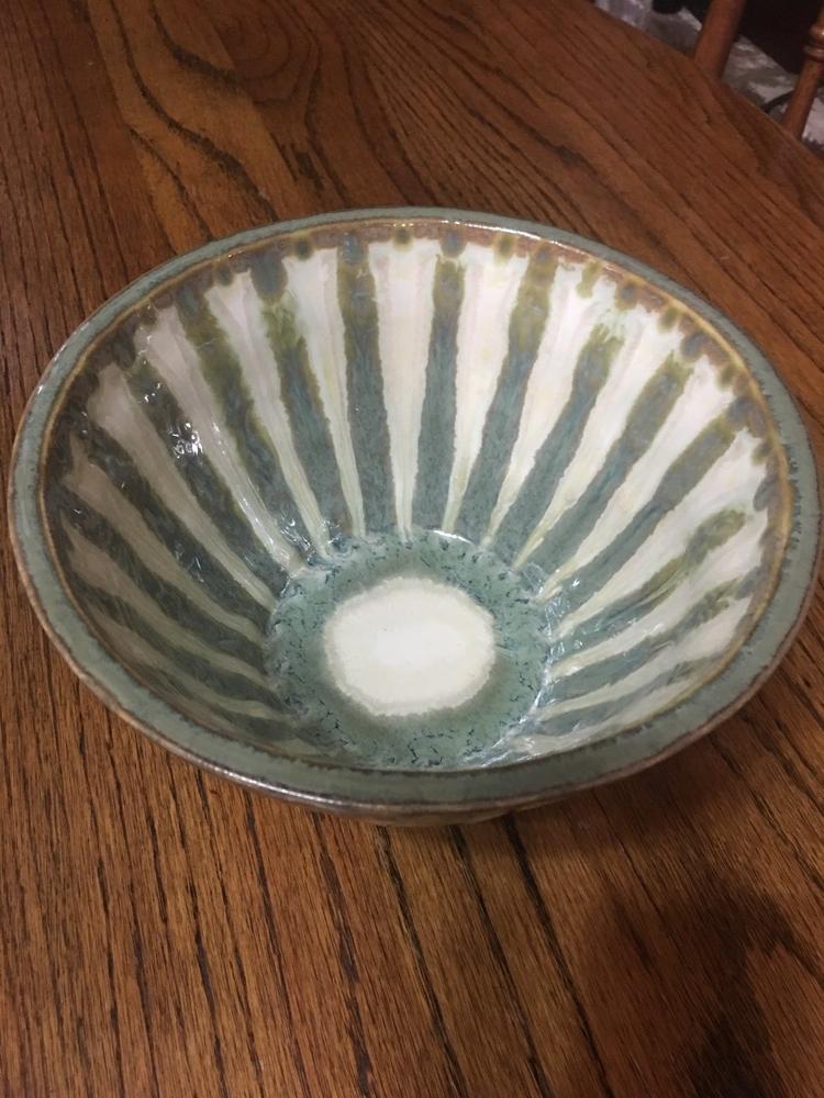 Sparrow Medium Serving Bowl - Customer Photo From Traci N.
