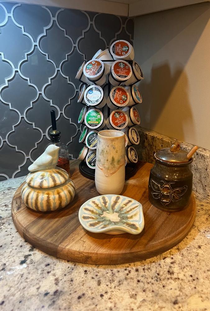 Spoon Rest Teal - Customer Photo From Karen Love