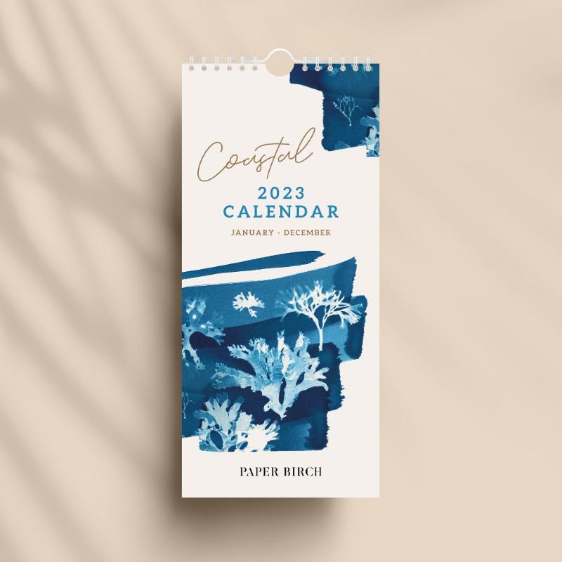 2023 Coastal Wall Calendar ~ Slim - Customer Photo From Laura Gannon