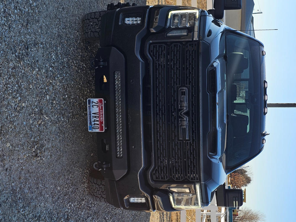 2020-2023 GMC SIERRA 2500/3500 PROLITE BUMPER - Customer Photo From Andrew McFarland