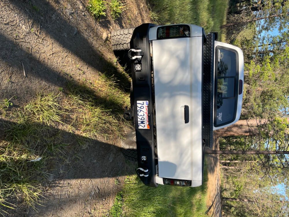 1995-2004 TOYOTA TACOMA HIGH CLEARANCE REAR BUMPER - Customer Photo From Robert Goyeneche