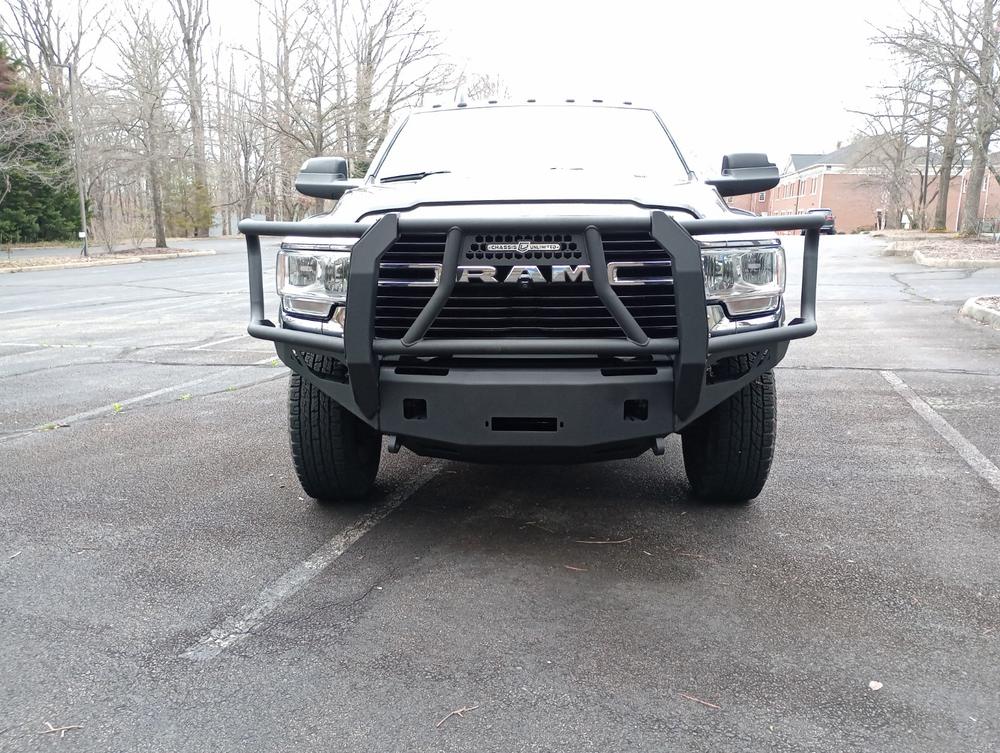 2019-2024 RAM 2500/3500 OCTANE FRONT WINCH BUMPER W/ GUARD - Customer Photo From Brad Arthur