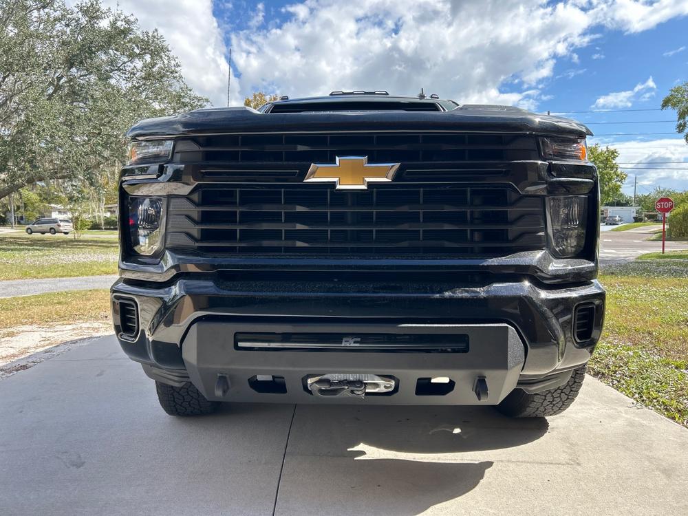 2024+ CHEVY SILVERADO 2500/3500 PROLITE FRONT BUMPER - Customer Photo From Ed Wanshon