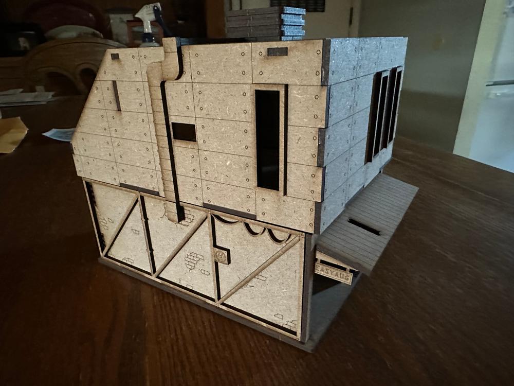 Easy-Aug Shop - Cyberpunk Terrain - Customer Photo From Rhinox Rifter