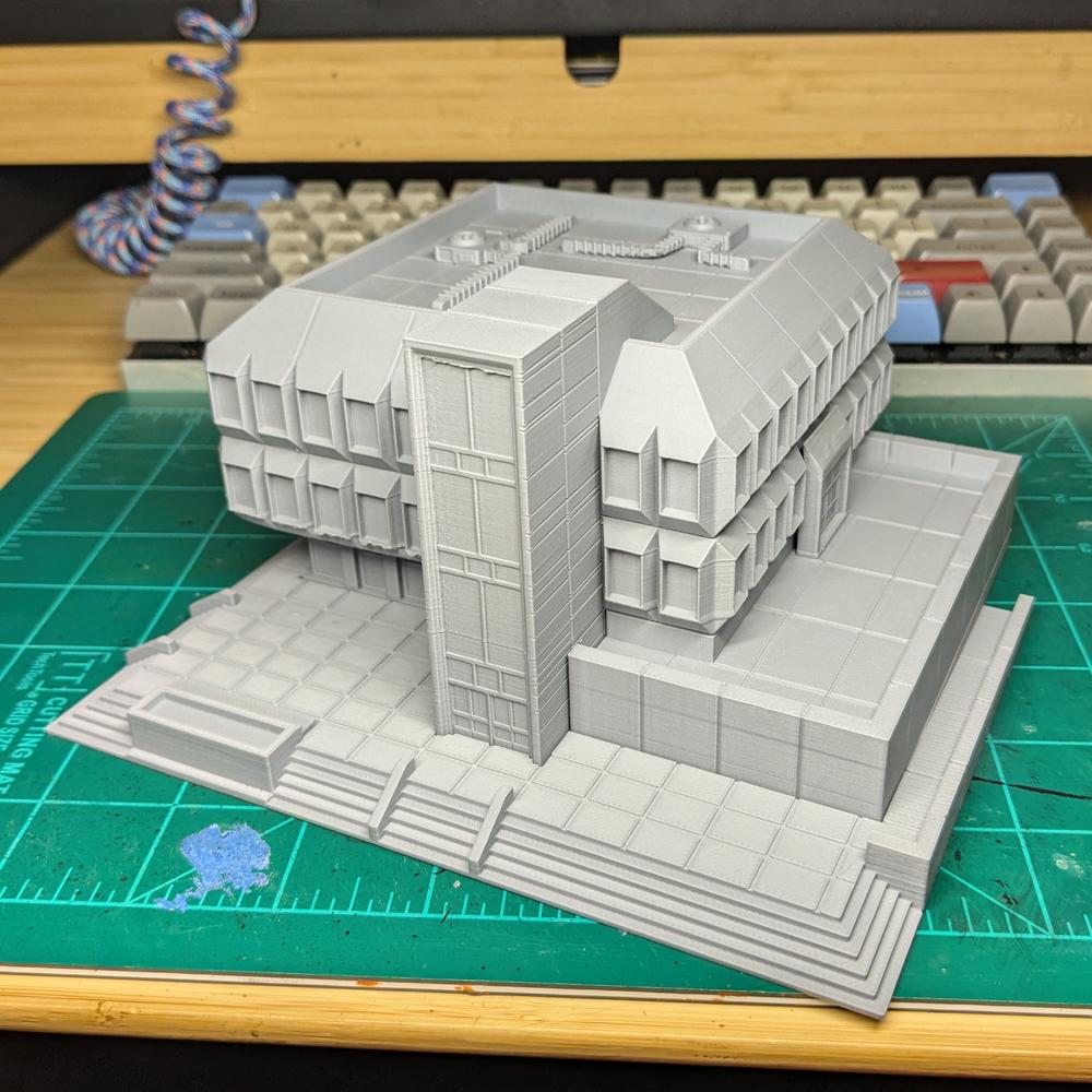 brutalist library - stl terrain - Customer Photo From Andy