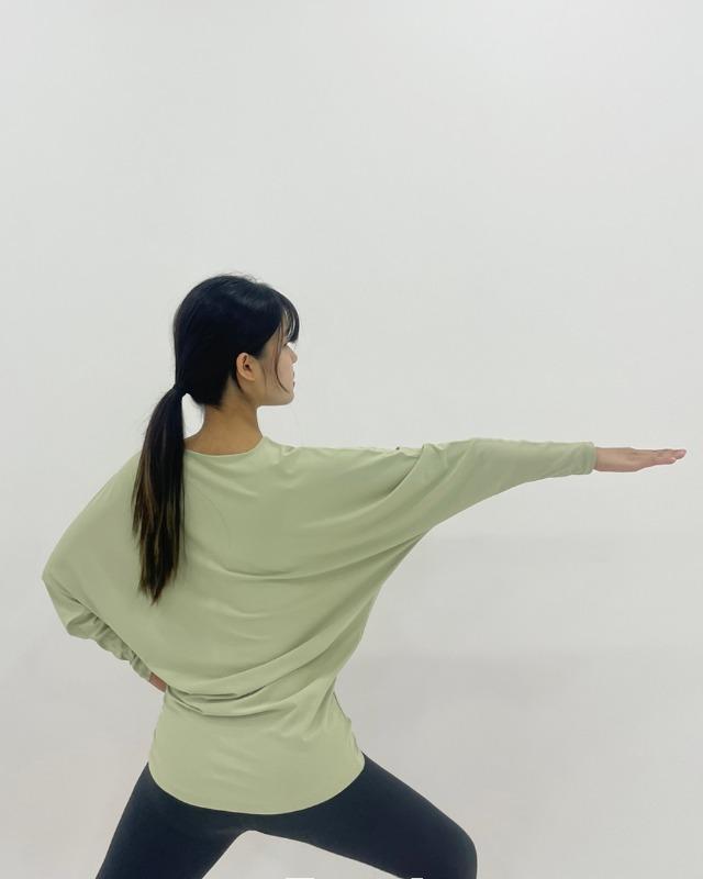 LAST SIZE] オーバーフィット ドルマン Tシャツ (長袖) | andar