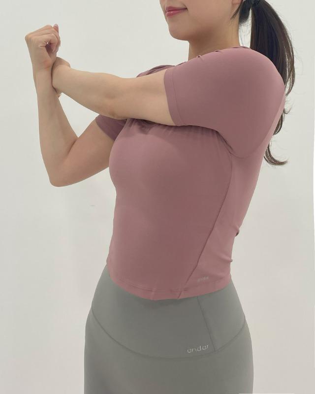 Airtouch スクエアネック Tシャツ (半袖) | andar JAPAN