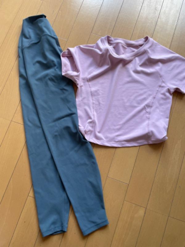 【VS★PINK】★斜めロゴ コンプレッション V レギンス★ セット-Airywin シグネチャー レギンス | andar JAPAN