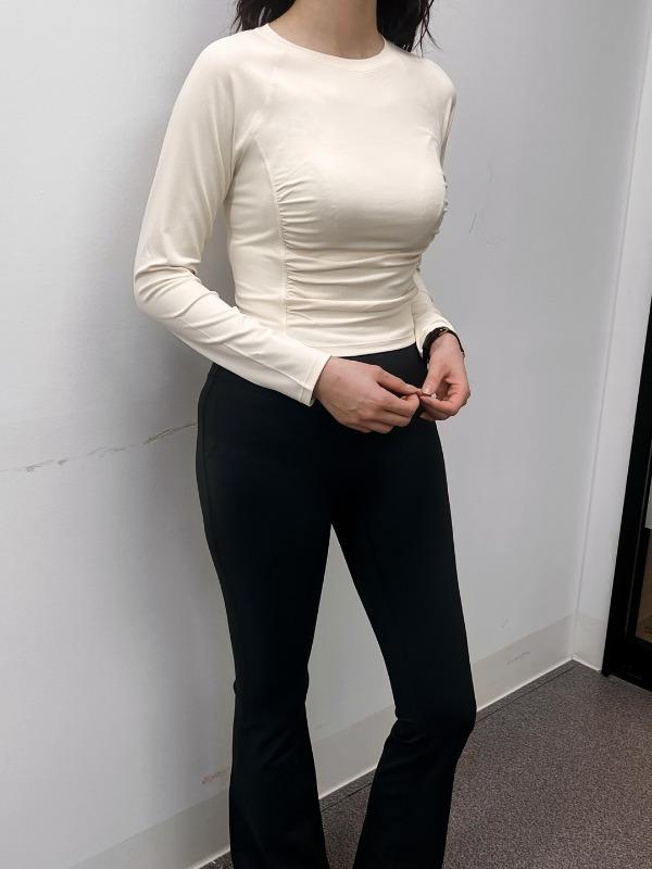 Airtouch シャーリングトップス (長袖) | andar JAPAN