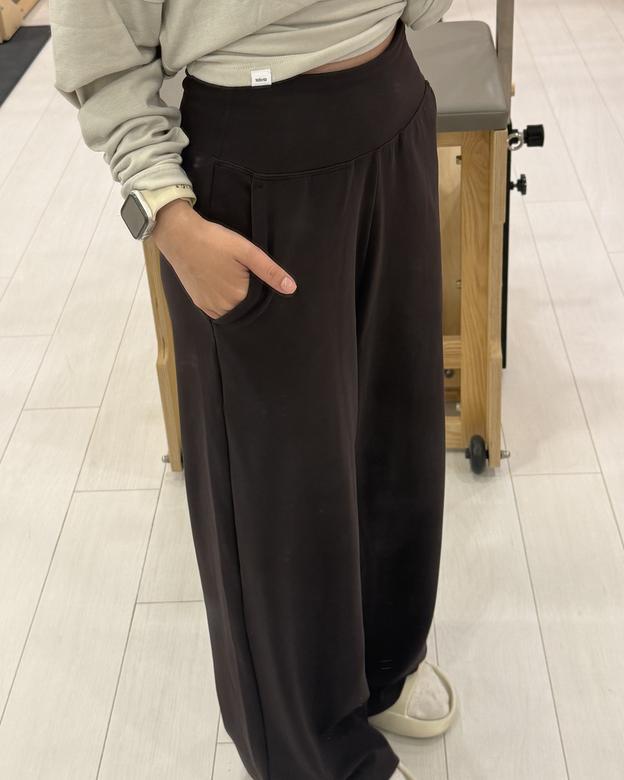 2SET] Airywin 裏起毛マキシワイドレギンス | andar JAPAN