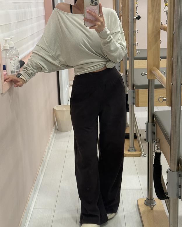 2SET] Airywin 裏起毛マキシワイドレギンス | andar JAPAN