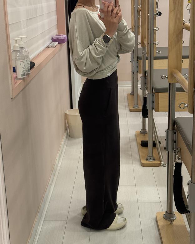 2SET] Airywin 裏起毛マキシワイドレギンス | andar JAPAN