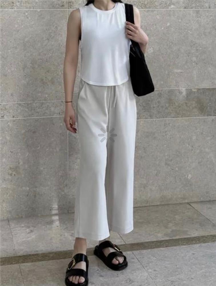 airyfit ワイド クロップドパンツ – andar JAPAN
