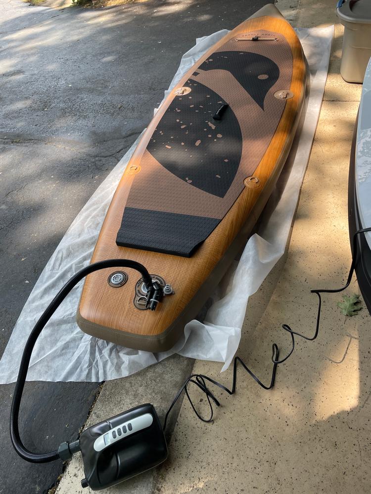 Bomba inflable SUP de 12V, infladores eléctricos SUP de EVA 15000mAh para  tabla de surf de Kayak Hugtrwg Para estrenar