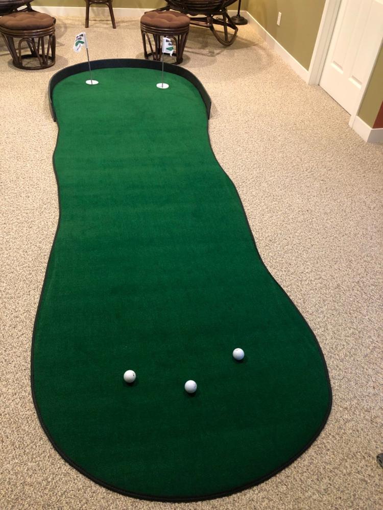Big Moss Augusta V2 Putting Green & Chipping Mat - Customer Photo From Mark Carlson