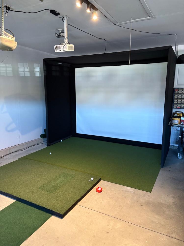 Flightscope Mevo+ SIG10 Golf Simulator Package - Customer Photo From Jake Preble