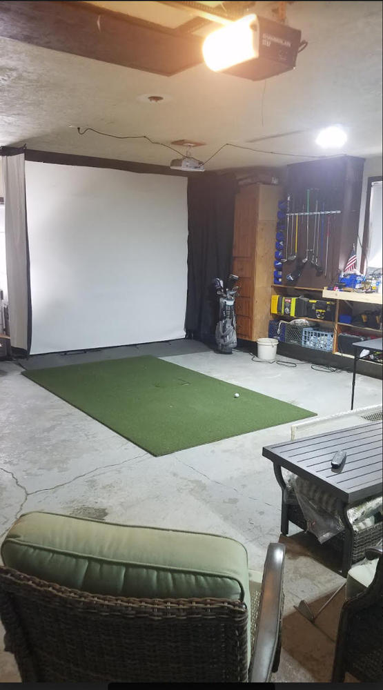 SIG™ Preferred Finished Golf Impact Screen - Customer Photo From Dean M
