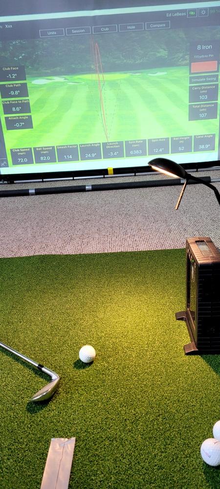 SIG™ Preferred Finished Golf Impact Screen - Customer Photo From Ed LeBeau