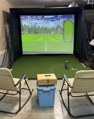 Foresight Sports GC3 SIG10 Golf Simulator Package - Customer Photo From Randy Cumbie