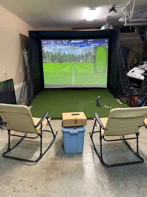 Foresight Sports GC3 SIG10 Golf Simulator Package - Customer Photo From Randy Cumbie