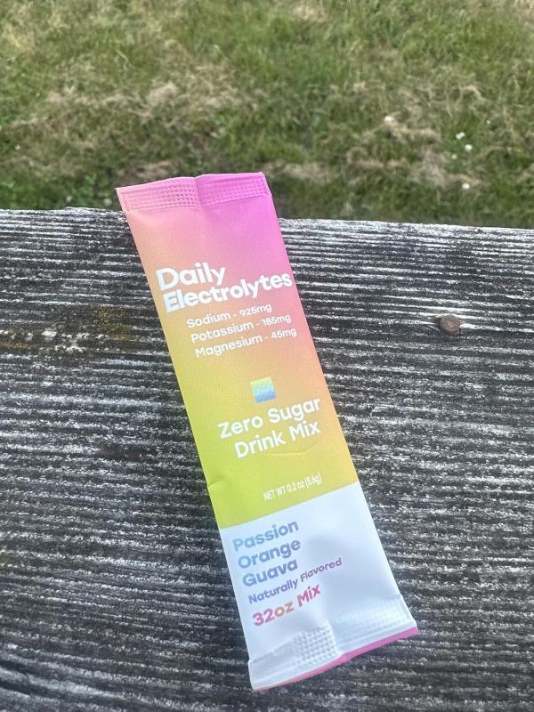 Daily Electrolytes, Himalayan Pink Salt No-Sugar Electrolyte Drink Mix | Hydration Powder Packets - Customer Photo From Owlu