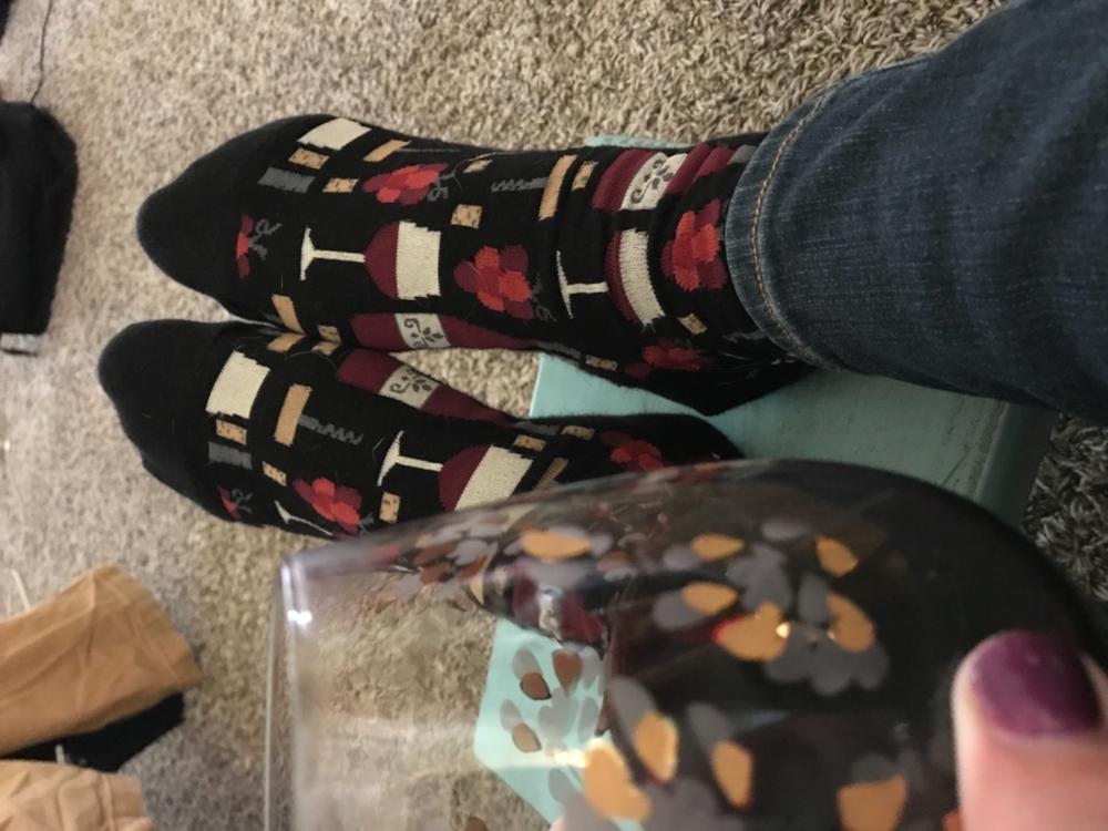 Wine Socks Women