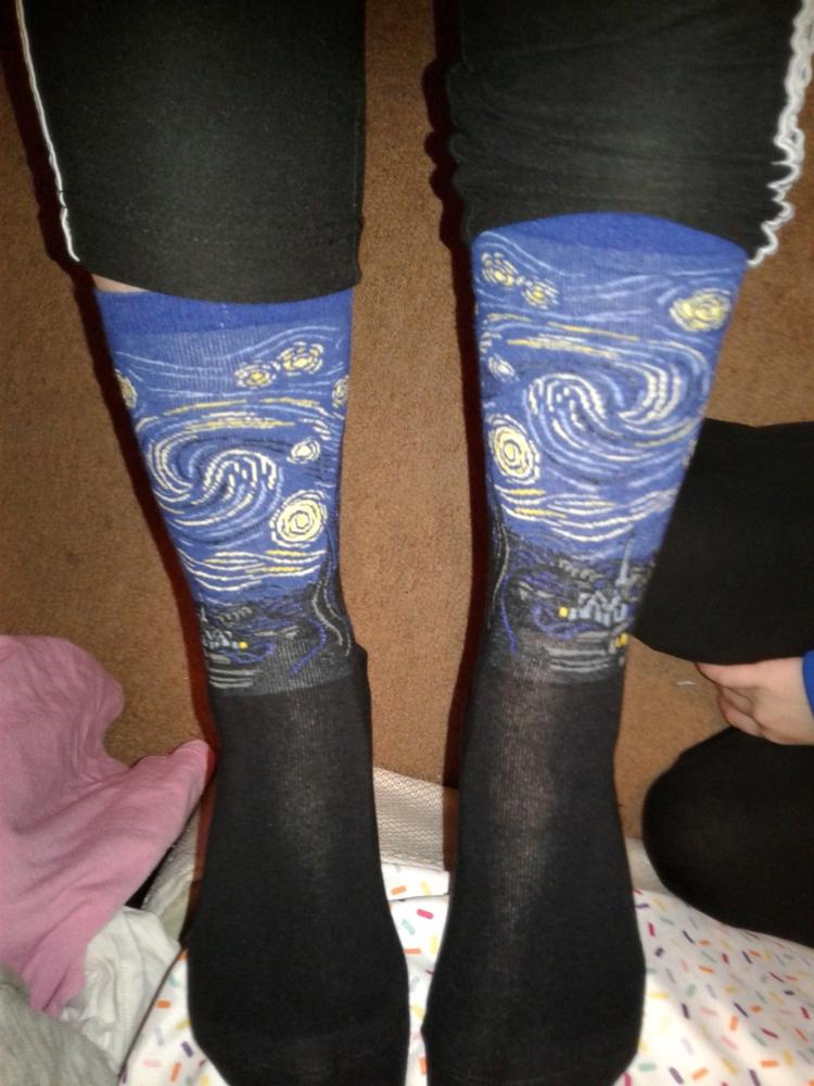 Starry Night Socks  Van Gogh Women