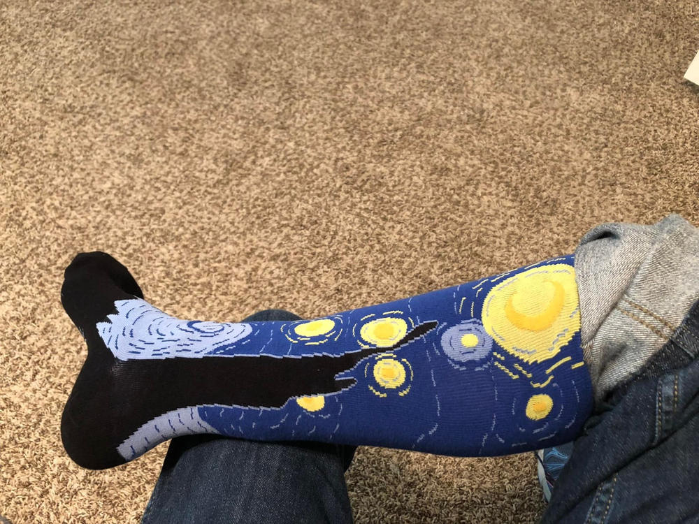Starry Night Socks Women