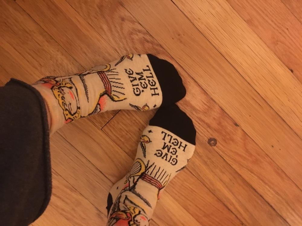 Give em Hell Socks - Ankle Socks for Women