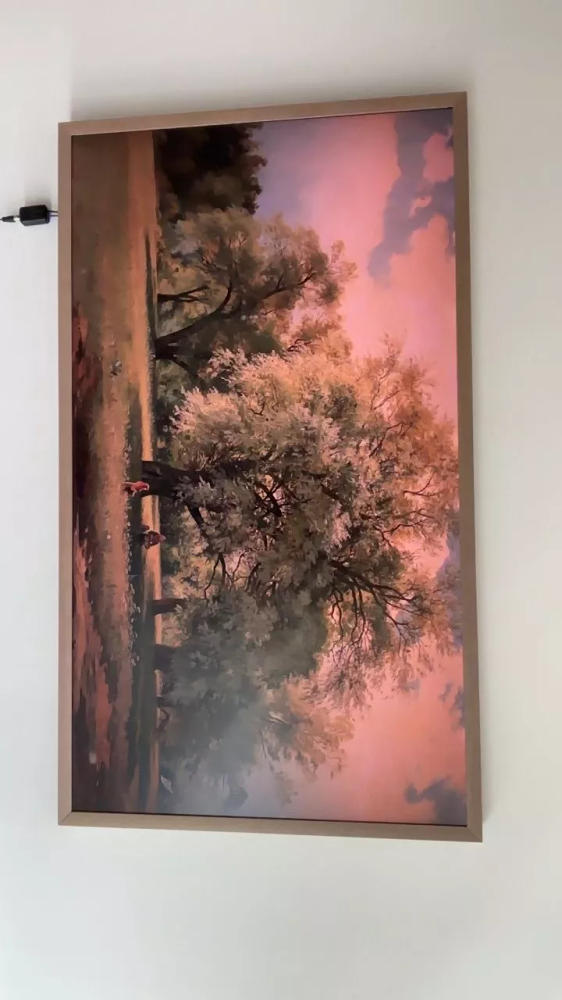 S7N QLED 4K Canvas TV - Customer Photo From tenaciousz