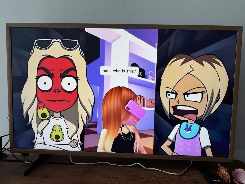 S7N QLED 4K Canvas TV - Customer Photo From Eileen Ong