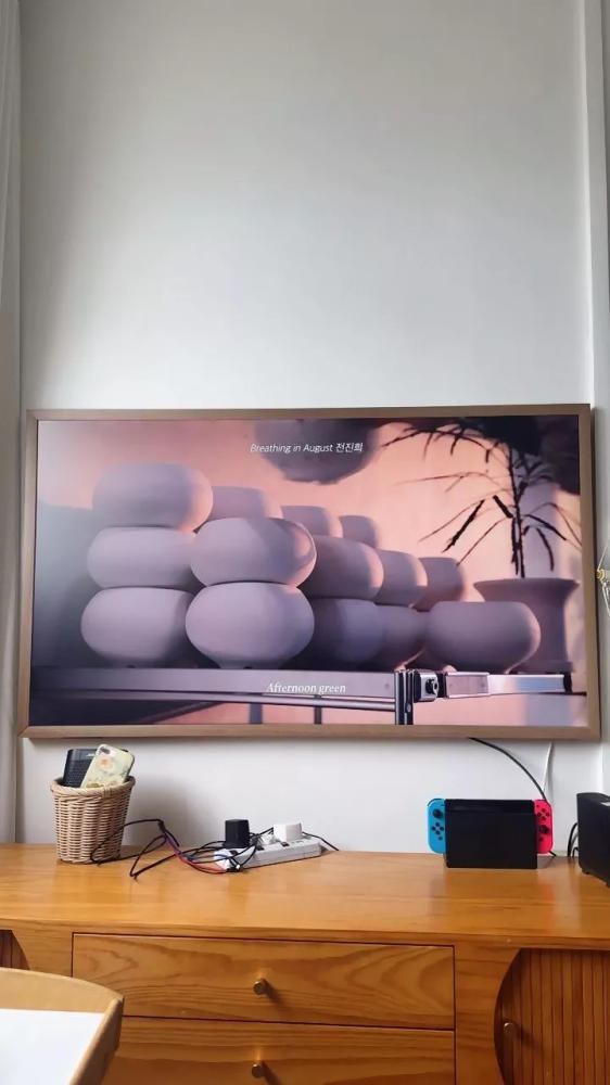 S7N QLED 4K Canvas TV - Customer Photo From Cherellez