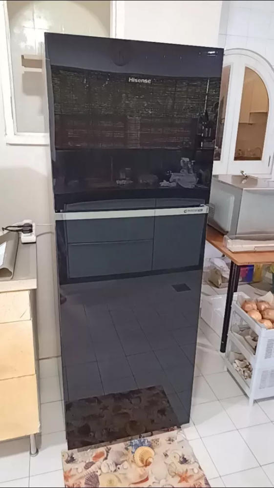 327L Top Mount Inverter Refrigerator Black Glass - Customer Photo From liufuyen
