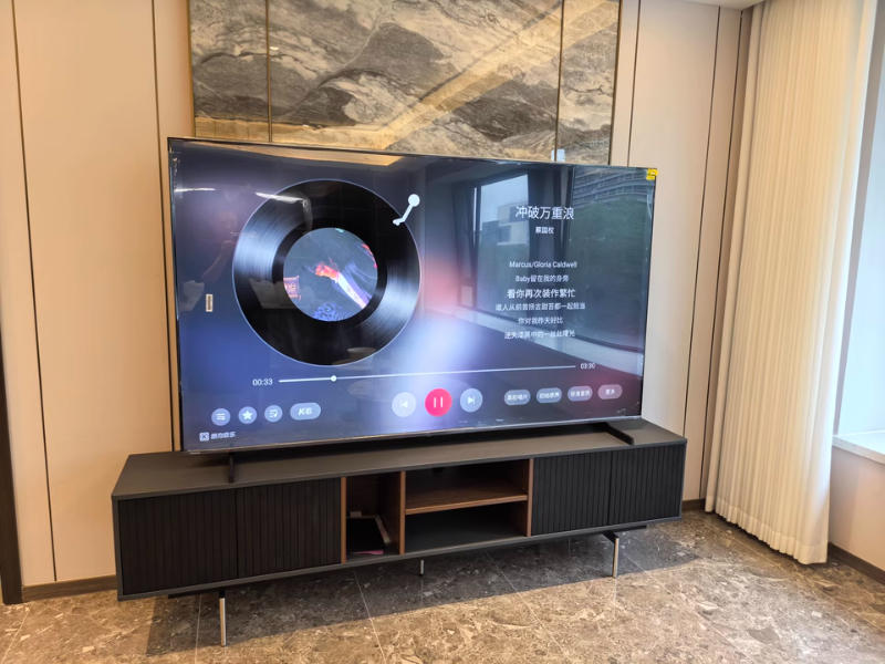 Q6Q 100″ QLED 4K AI TV - Customer Photo From Jasmine Yeo