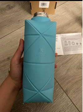 The Original DiFOLD� Collapsible Water Bottle - Customer Photo From Lilith